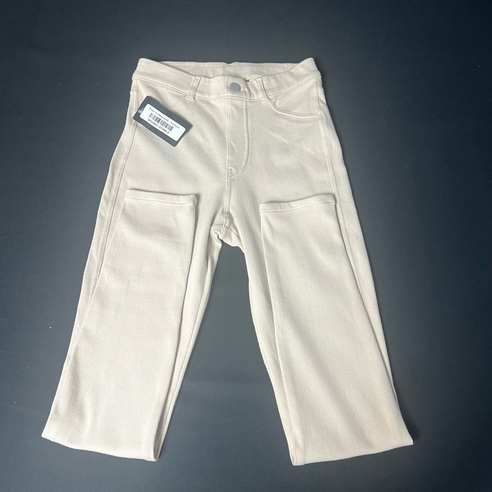 Kids Casual Cream Pants